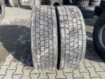 Opony ciężarowe używane napędowe 315/80R22.5 BIEŻNIKOWANA TYP MICHELIN XW4S / 8-11mm