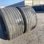 Opony używane naczepowe mega 445/45r19.5 Pirelli ST01 / 8mm bieżnika