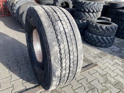  Opona ciężarowa używana prowadząca 385/55R22.5 HANKOOK SMART FLEX AH51 / 8-9mm