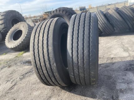  Opony używane naczepowe 385/65r22.5 Hankook TH31 /13-14mm