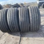  Opony używane naczepowe 385/65r22.5 Goodyear Kmax T gen2 / 15mm