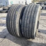  Opony używane naczepowe 385/65r22.5 Goodyear Kmax T gen2 / 16mm