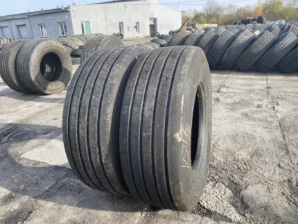  Opony używane naczepowe 385/65r22.5 Goodyear Kmax T gen2 / 12-13mm