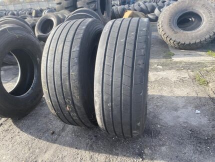  Opony używane naczepowe 385/65r22.5 Goodyear Kmax T gen2 / 9-10mm