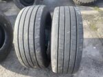 Opony używane naczepowe 385/65r22.5 Goodyear Kmax T gen2 / 9-10mm