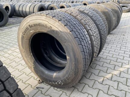 Opony ciężarowe napędowe używane 315/70R22.5 CONTINENTAL SCANDINAVIA HD3 / 16-19mm