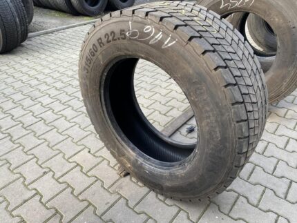 Opona ciężarowa używana napędowa 315/60R22.5 CONTINENTAL CONTI HYBRID HD3 / 12-13mm