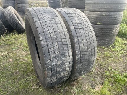  Opony używane ciężarowe napędowe 305/70R19.5 CONTINENTAL CONTI HYBRID HD3 / 7-10mm