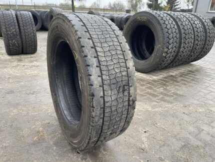  Opona używana ciężarowa napędowa do megi 295/60R22.5 BRIDGESTONE ECOPIA H-DRIVE 001 / 6-7mm