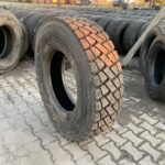  Opona używana ciężarowa napędowa budowlana 315/80R22.5 BIEŻNIKOWANA TYP CONTINENTAL HDC1 / 100% Bieżnika
