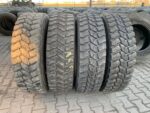 Opony używane ciężarowe napędowe budowlane 315/80R22.5 BIEŻNIKOWANA TYP FIRESTONE FD833 / 14-16mm