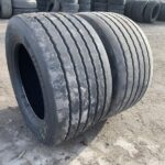  Opony używane ciężarowe do naczepy 455/40R22.5 HANKOOK SMART FLEX TH31 / 10-12mm