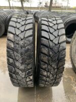 Opony używane ciężarowe napęd budowlany 315/80R22.5 BIEŻNIKOWANA TYP MICHELIN XDY3 / 14-17mm