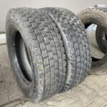  Opony ciężarowe używane napędowe 275/70R22.5 MICHELIN XDE2+ / 15-16mm