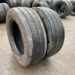  Opony używane ciężarowe przednie mega 315/60R22.5 BRIDGESTONE ECOPIA H-STEER 002 / 5-6mm