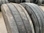 Opony używane ciężarowe przednie mega 315/60R22.5 BRIDGESTONE ECOPIA H-STEER 002 / 5-6mm