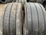 Opony używane ciężarowe przednie mega 315/60R22.5 BRIDGESTONE ECOPIA H-STEER 002 / 5-6mm