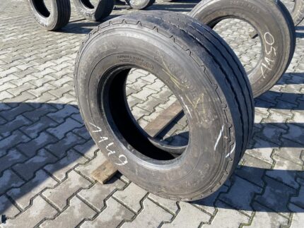 Opona ciężarowa używana naczepowa 245/70R17.5 SEMPERIT RUNNER T2 / 9-10mm