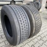 Opony ciężarowe używane prowadzące 385/55R22.5 GOODYEAR KMAX S GEN-2 / 10-12mm
