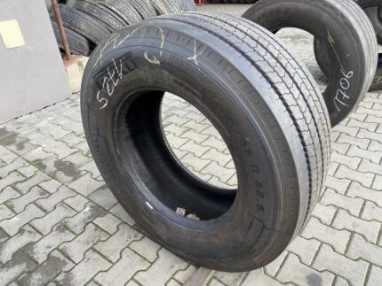 Opona ciężarowa używana prowadząca 385/55R22.5 PIRELLI R02 PROFUEL STEER / 12-13mm
