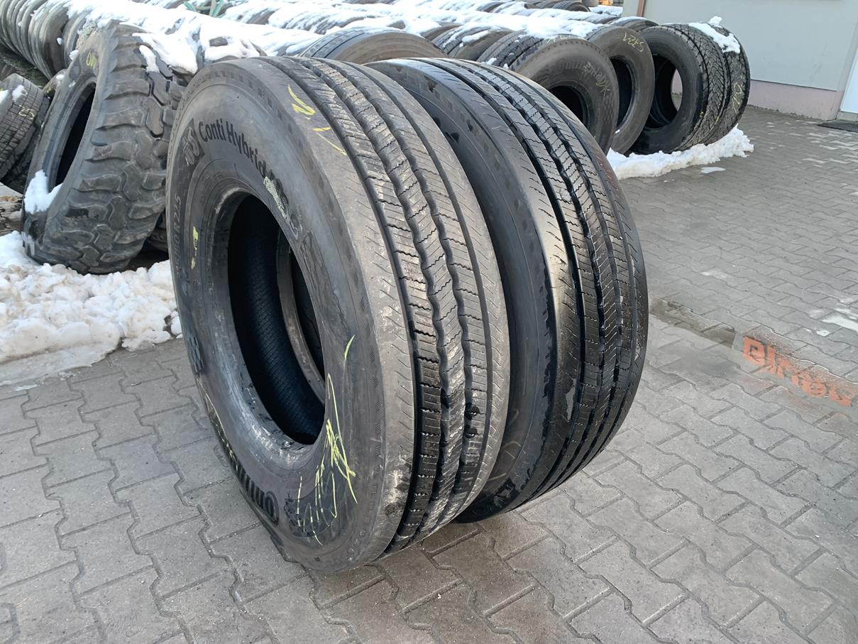 Opony ciężarowe Opony używane ciężarowe przód 315/80R22.5 CONTINENTAL CONTI HYBRID HS5 / 13-15mm