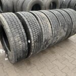  Opony używane ciężarowe napędowe 215/75R17.5 CONTINENTAL CONTI HYBRID LD3 / 7-9mm