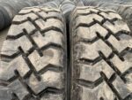 Opony używane ciężarowe napędowe budowlane 295/80R22.5 BIEŻNIKOWANA TYP KOSTKA BUDOWLANA / 17-18mm