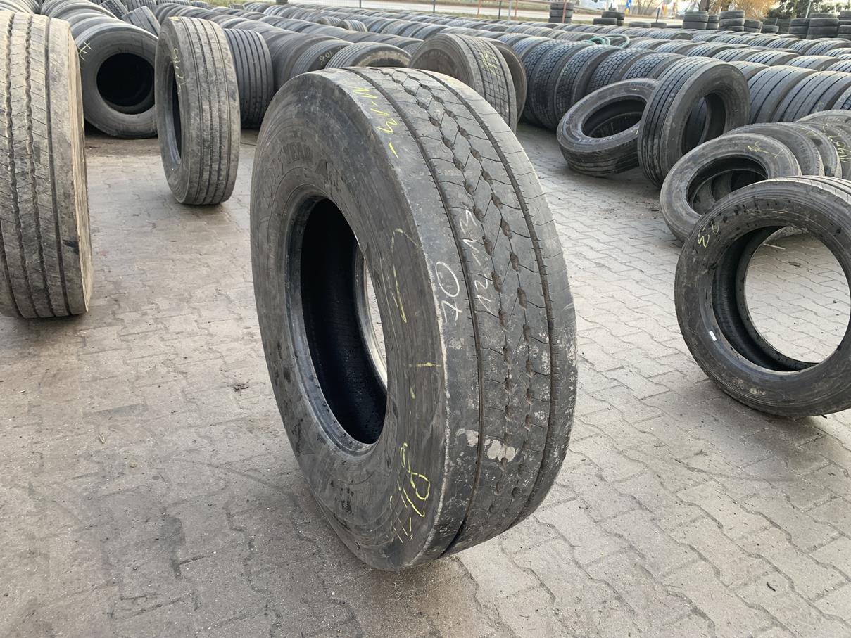 Opony ciężarowe Opona używana ciężarowa przednia 315/80R22.5 GOODYEAR KMAX S GEN-2 / 11-13mm