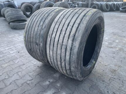  Opony używane ciężarowe naczepowe 455/40R22.5 SAMSON GL251T / 10-11 mm
