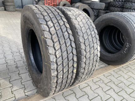  Opony używane ciężarowe napędowe 315/80R22.5 MATADOR D HR 4 / 14-16mm