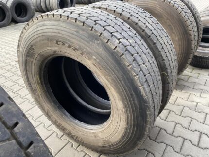 Używane opony ciężarowe napędowe 315/80R22.5 DĘBICA DRD2 / 8-14mm