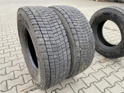  Opony ciężarowe używane napędowe 305/70R19.5 CONTINENTAL CONTI HYBRID HD3 / 13-14mm