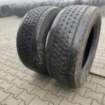  Opony ciężarowe używane prowadzące 385/55R22.5 DUNLOP SP346 / 7-11mm