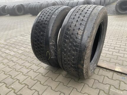  Opony ciężarowe używane prowadzące 385/55R22.5 DUNLOP SP346 / 7-11mm
