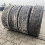  Opony ciężarowe używana napędowe 265/70R17.5 CONTINENTAL CONTI HYBRID LD3 / 8-11mm
