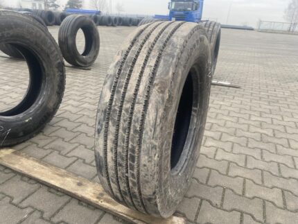  Opona ciężarowa używana naczepowa 265/70R19.5 BARUM ROAD TRAILER / 10-12mm