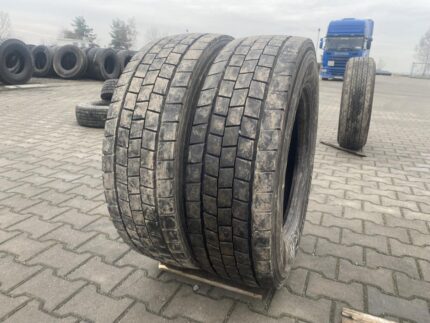  Opony używane ciężarowe napędowe 265/70R19.5 LEAO KLD200 / 8-9mm