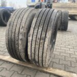  Opony ciężarowe używane naczepowe  285/70R19.5 CONTINENTAL HTR1 / 13-14mm