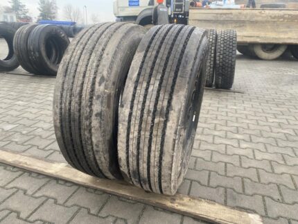 Opony ciężarowe używane naczepowe  285/70R19.5 CONTINENTAL HTR1 / 13-14mm