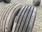 Opony ciężarowe używane naczepowe  285/70R19.5 CONTINENTAL HTR1 / 13-14mm
