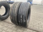 Opony używane  ciężarowe prowadzące 285/70R19.5 BRIDGESTONE R-STEER 002 / 8-10mm