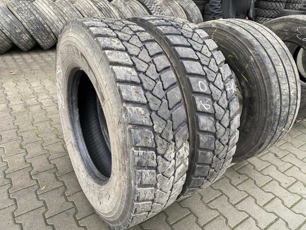 Opony ciężarowe Opony ciężarowe używane napędowe 295/80R22.5 PETLAS RC700 PLUS+ / 10-14mm