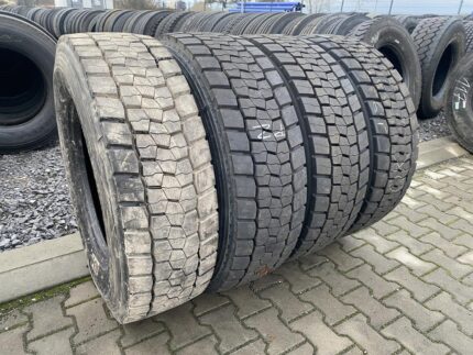  Opony ciężarowe używane napędowe 315/70R22.5 BIEŻNIKOWANE TYP BRIDGESTONE R-DRIVE 002 / 17-19mm