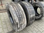 Opony ciężarowe używane prowadzące 305/70R19.5 CONTINENTAL CONTI HYBRID HS3 / 11-12mm