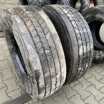  Opony ciężarowe używane prowadzące 305/70R19.5 CONTINENTAL CONTI HYBRID HS3 / 11-12mm