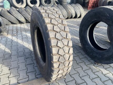  Używana opona ciężarowa napędowa 315/80R22.5 BISON MD101 / 17mm