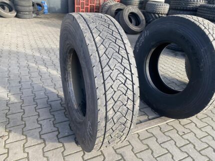  Opona ciężarowa używana napędowa 315/80R22.5 GOODYEAR KMAX D GEN-2 / 12-14mm