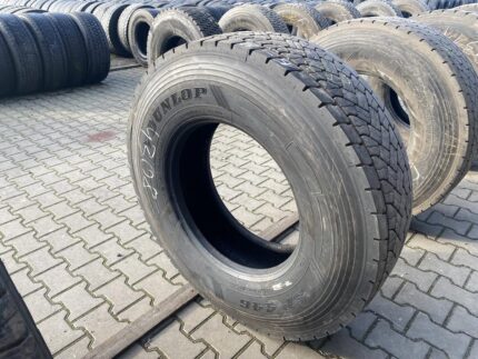 Opona ciężarowa używana napędowa 315/80R22.5 DUNLOP SP446 / 15-17mm