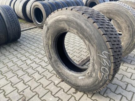 Opona ciężarowa używana napędowa 315/80R22.5 BIEŻNIKOWANA MARANGONI RDR HM3 TYP KOSTKA / 19-20mm