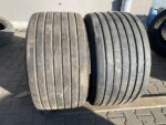 Opona ciężarowa używana naczepowa 445/45R19.5 GOODYEAR KMAX T GEN-2 / 7mm